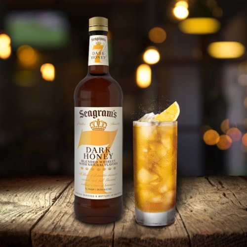 Seagram's® 7 Dark Honey Blended Whiskey Perspective: bottom