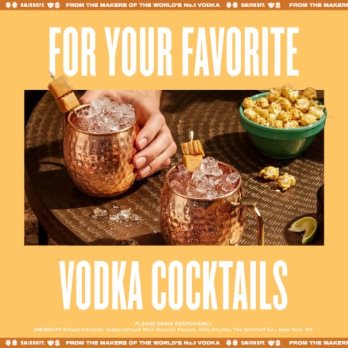 Smirnoff Vodka Kissed Caramel Perspective: bottom