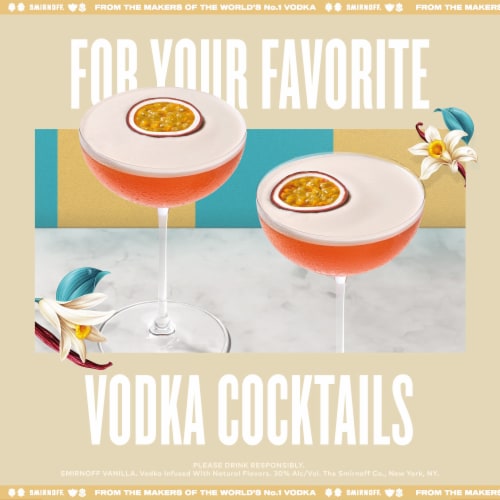 Smirnoff Vodka Vanilla Perspective: bottom