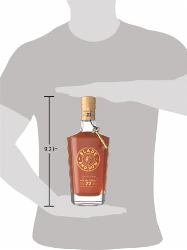 Blade and Bow 22 Year Old Kentucky Straight Bourbon Whiskey Perspective: bottom