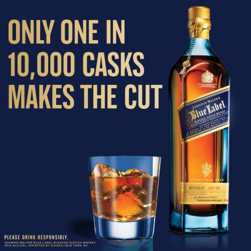 Johnnie Walker Whisky - Blended Scotch JW Blue Label Perspective: bottom