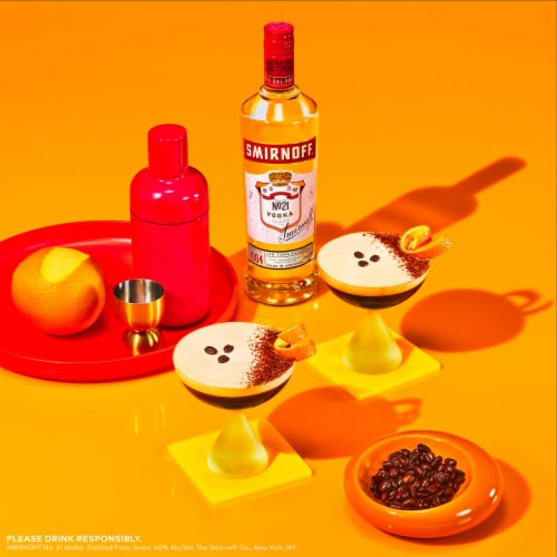 Smirnoff No. 21 Award-Winning Vodka Perspective: bottom
