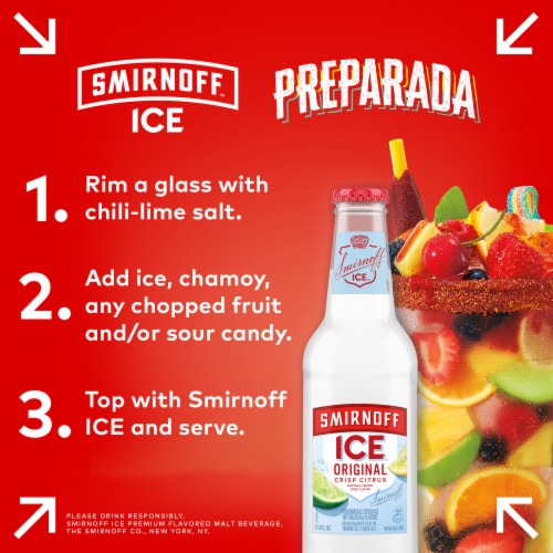 Smirnoff Ice Original Perspective: bottom