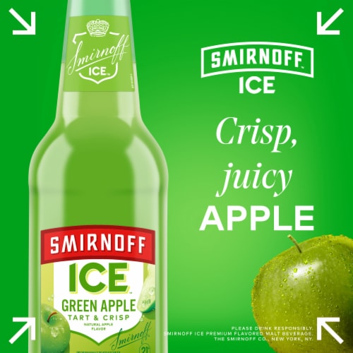 Smirnoff Ice Green Apple Perspective: bottom