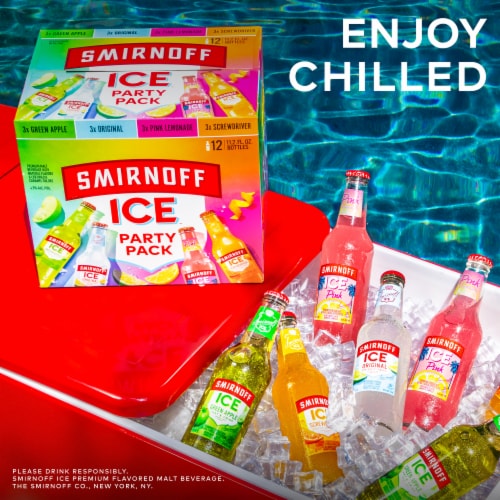 Smirnoff Ice Variety Party Pack Perspective: bottom