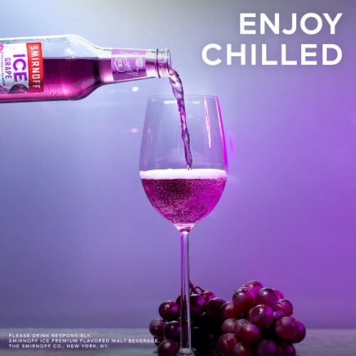 Smirnoff Ice Grape Perspective: bottom