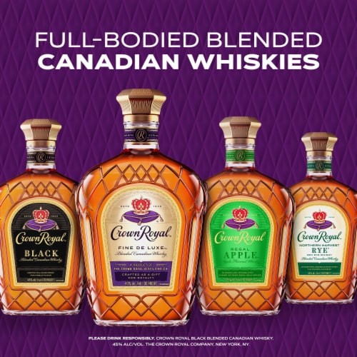 Crown Royal Whisky - Canadian Black Perspective: bottom