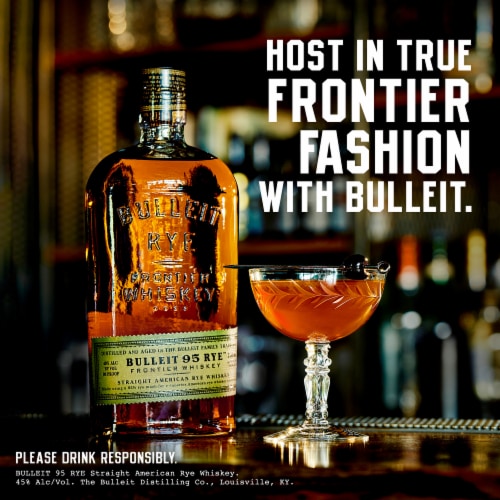 Bulleit Whiskey - American Rye Perspective: bottom