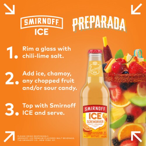 Smirnoff Ice Screwdriver Perspective: bottom