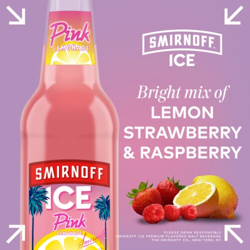 Smirnoff Ice Pink Lemonade Perspective: bottom