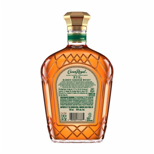 Crown Royal Whisky - Canadian Northern Harvest Rye Perspective: bottom