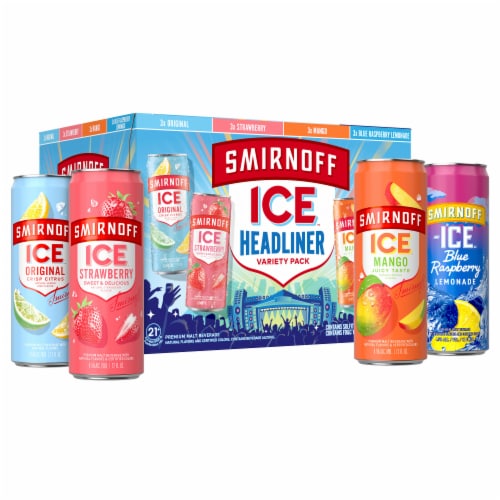 Smirnoff Ice Headliner Variety Pack Perspective: bottom
