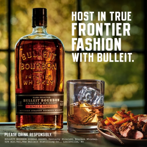 Bulleit Whiskey - American Bourbon Single Barrel Perspective: bottom