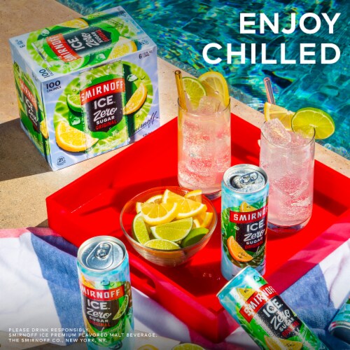 Smirnoff Ice Zero Sugar Original Perspective: bottom