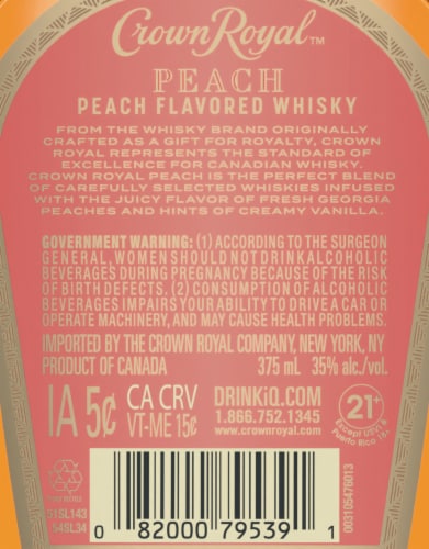 Crown Royal Whisky - Canadian Peach Perspective: bottom