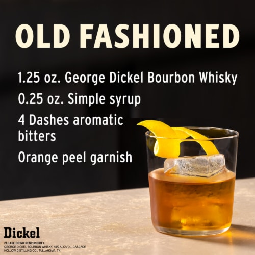George Dickel Whiskey - American 8YO Bourbon Perspective: bottom