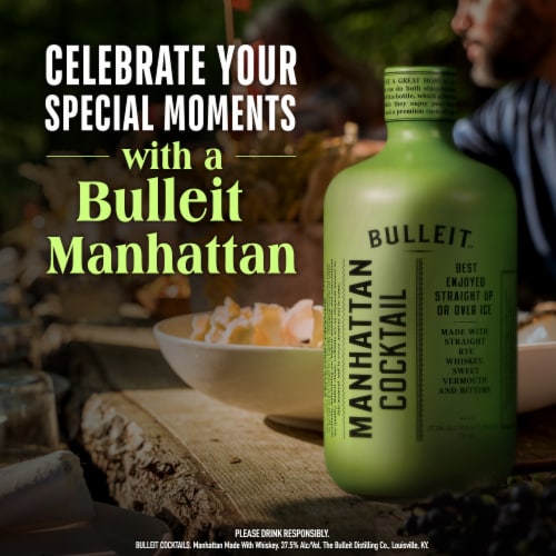 Bulleit Cocktail Manhattan (RTS) Perspective: bottom