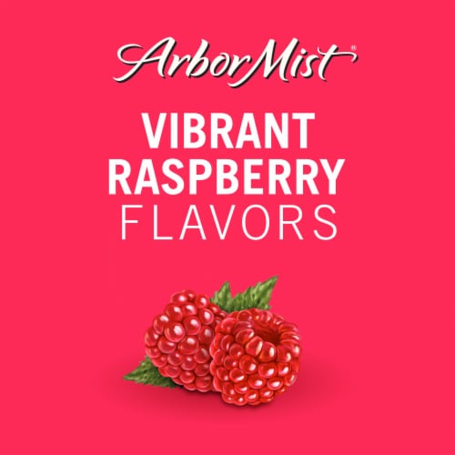 Arbor Mist Raspberry Pink Moscato Sweet Wine Perspective: bottom