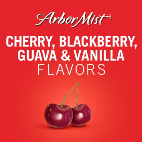 Arbor Mist Cherry Red Moscato Sweet Wine Perspective: bottom