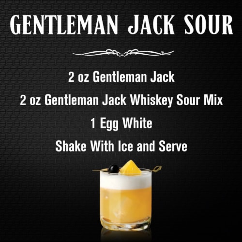 Jack Daniel's Gentleman Jack Tennessee Whiskey Perspective: bottom