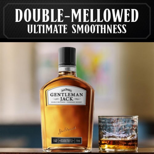 Jack Daniel's Gentleman Jack Tennessee Whiskey Perspective: bottom