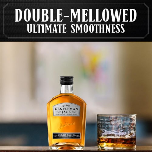 Jack Daniel's Gentleman Jack Tennessee Whiskey Perspective: bottom