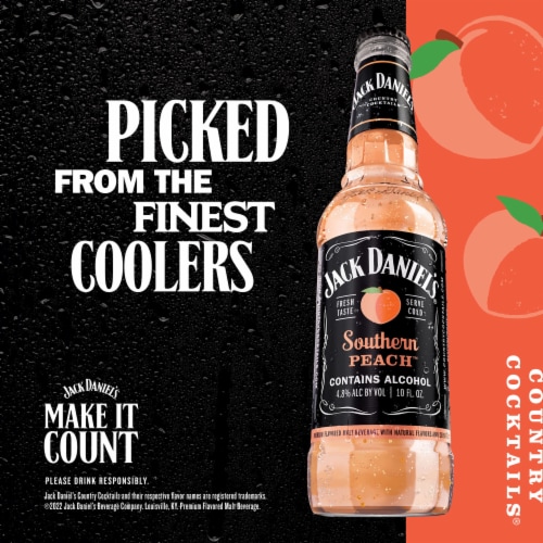Jack Daniel's Country Cocktails Southern Peach Perspective: bottom