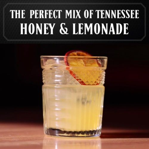 Jack Daniel's Whiskey Honey Lemonade Ready to Drink Cocktail Perspective: bottom