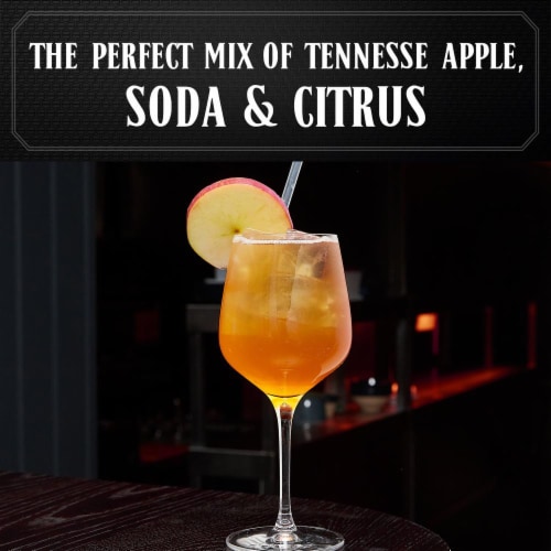 Jack Daniel's Tennessee Apple Fizz Ready to Drink Whiskey Cocktail Perspective: bottom