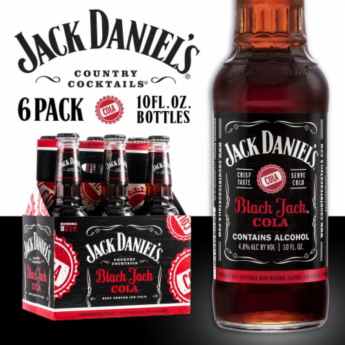 Jack Daniel's Country Cocktails Black Jack Cola Perspective: bottom
