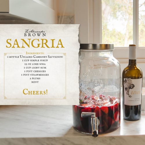 Z. Alexander Brown California Cabernet Sauvignon Red Wine Perspective: bottom