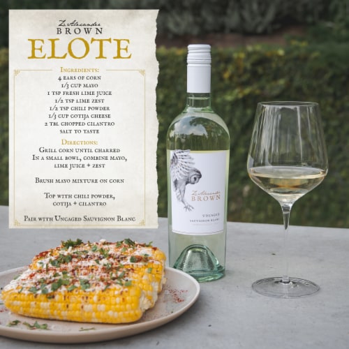 Z. Alexander Brown California Sauvignon Blanc White Wine Perspective: bottom