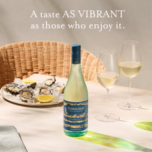 Stoneleigh Sauvignon Blanc White Wine, Marlborough, New Zealand, Perspective: bottom