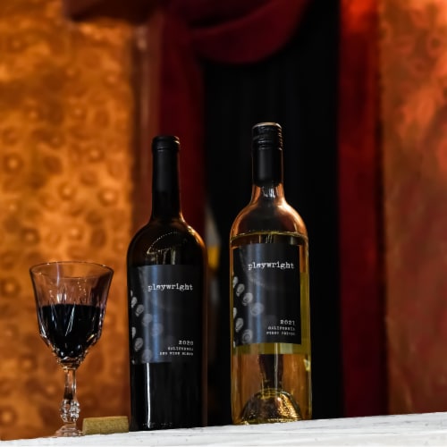 Playwright California Red Blend Wine Perspective: bottom