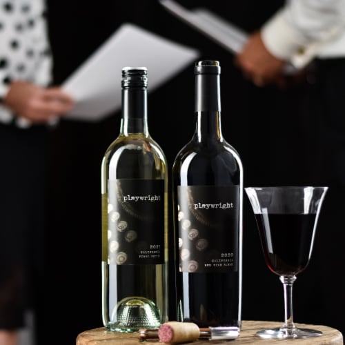 Playwright Pinot Grigio California White Wine Perspective: bottom