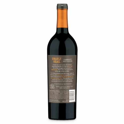 Gnarly Head California Cabernet Sauvignon Red Wine Perspective: bottom
