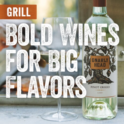 Gnarly Head Lodi California Pinot Grigio White Wine Perspective: bottom