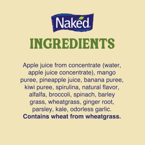 Naked Juice Green Machine Flavored 100% Juice Smoothie Blend Perspective: bottom