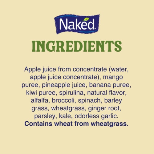 Naked Juice Green Machine Flavored 100% Juice Smoothie Blend Perspective: bottom