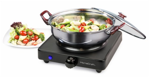 HomeCraft Electric Single Hot Plate