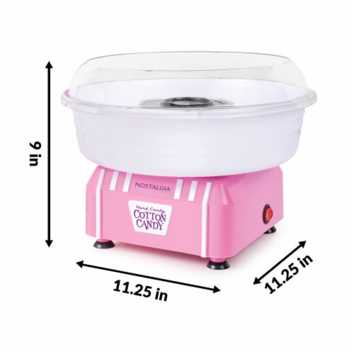 Nostalgia Hard & Sugar Free Candy Cotton Candy Maker Perspective: bottom