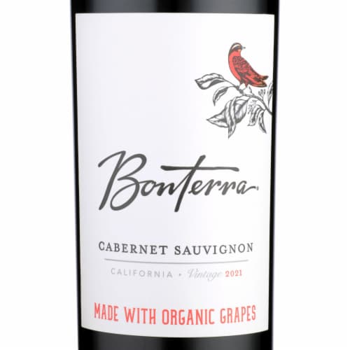Bonterra® Cabernet Sauvignon Red Wine Perspective: bottom