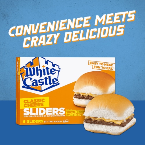 White Castle Classic Cheese Sliders Perspective: bottom