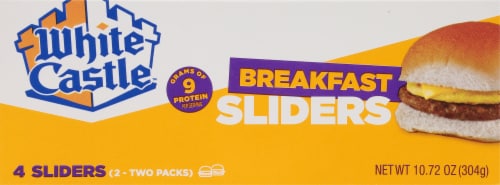 White Castle® Sausage Egg & Cheese Breakfast Sliders Perspective: bottom