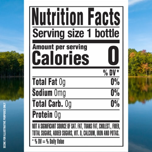 Ice Mountain 100% Natural Spring Bottled Water Perspective: bottom