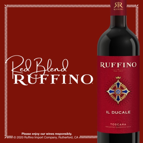 Ruffino Italian Il Ducale Toscana IGT Rosso Red Blend Red Wine Perspective: bottom