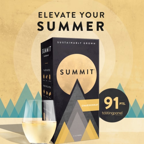 Summit Chardonnay California White Wine Box Perspective: bottom