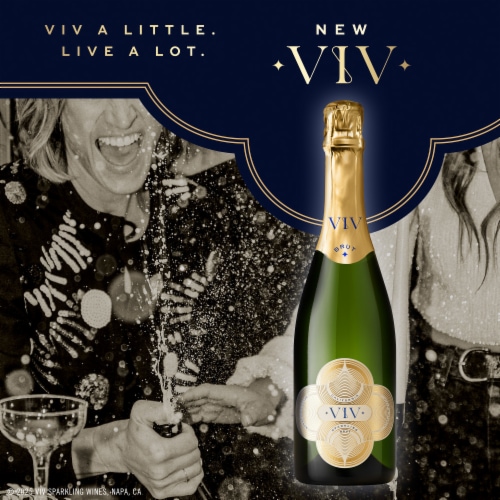 Viv Brut Sparkling California Wine Perspective: bottom