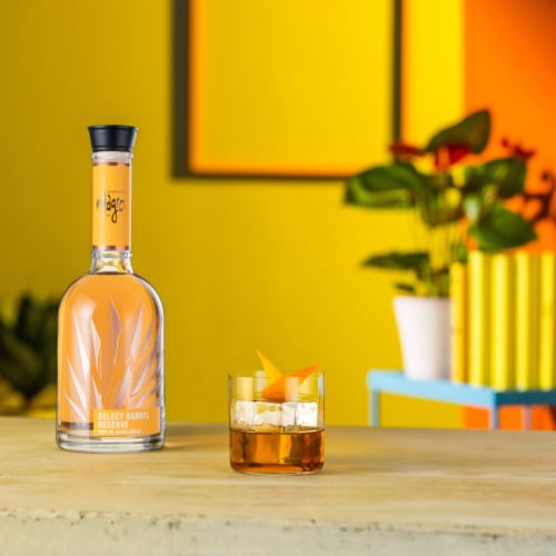 Milagro Select Barrel Reserve Anejo Tequila Perspective: bottom
