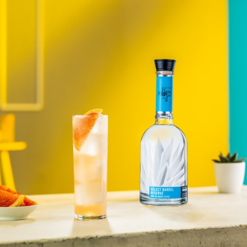 Milagro Select Barrel Reserve Silver Tequila Perspective: bottom